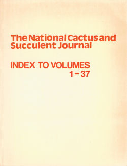 Cactus lexpcon Backeberg